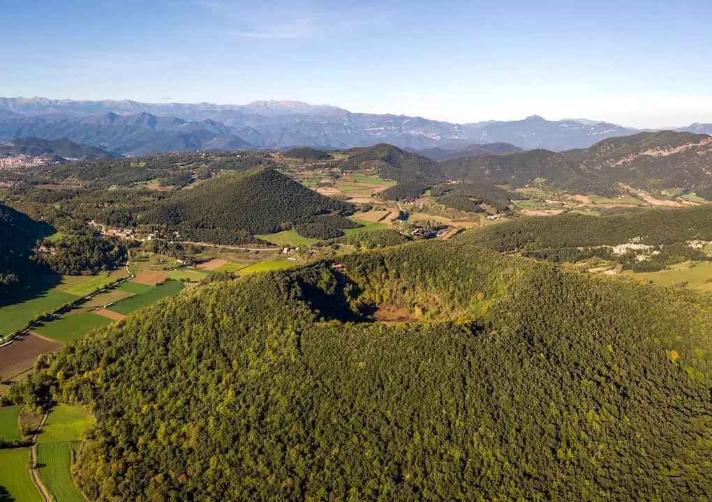 Garrotxa, volcanes y cráteres